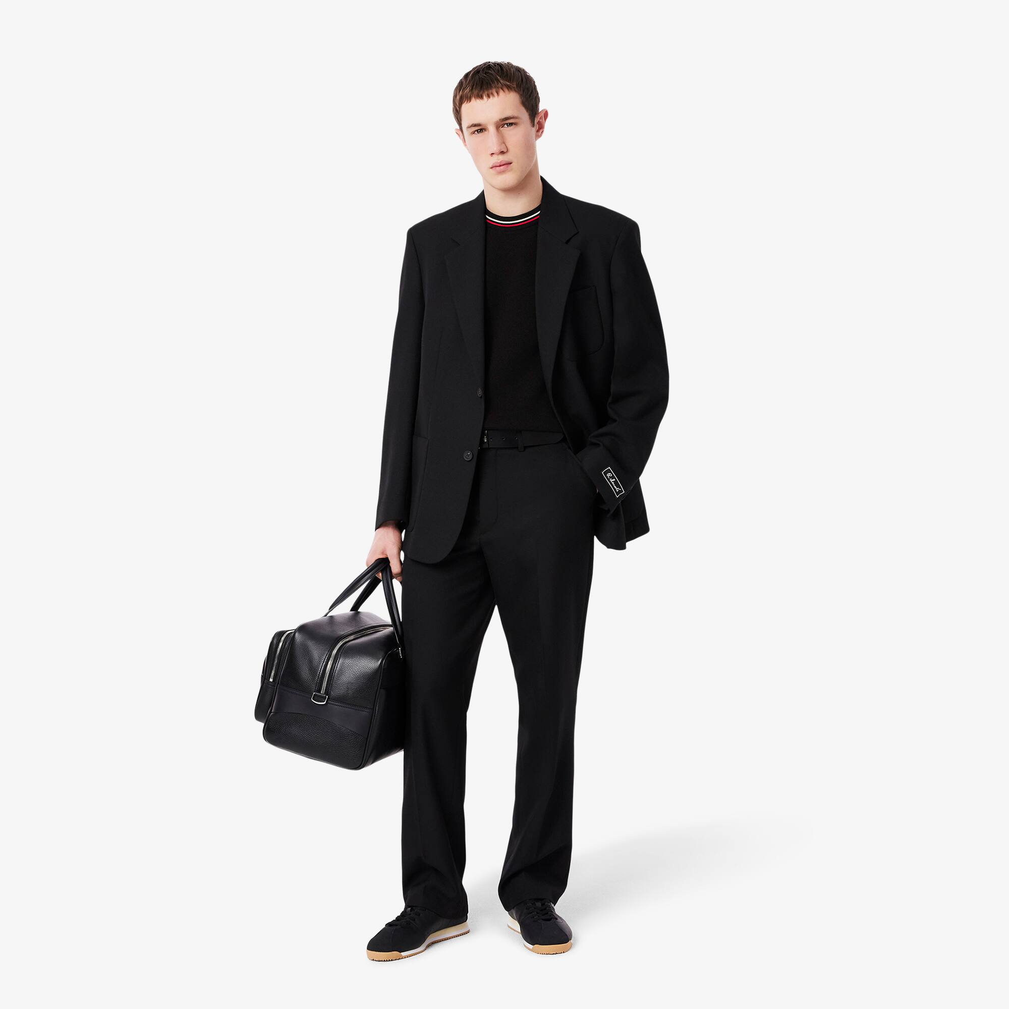 Men's Classic Fit Striped Knit T-Shirt - Sweaters & Sweatshirts