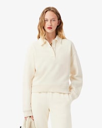 Women's Polo Collar Sweatshirt