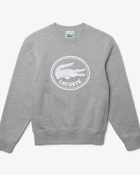 Unisex 3D Logo Organic Cotton Fleece Sweatshirt