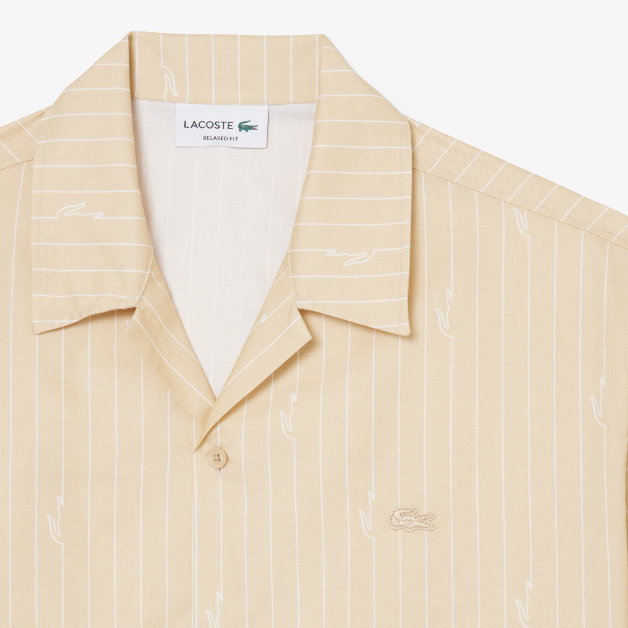 Relaxed Fit Print Twill Shirt