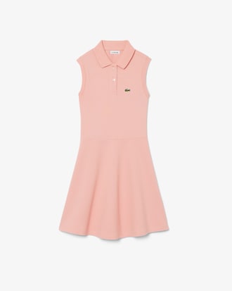 Sleeveless Stretch Piqu&eacute; Dress