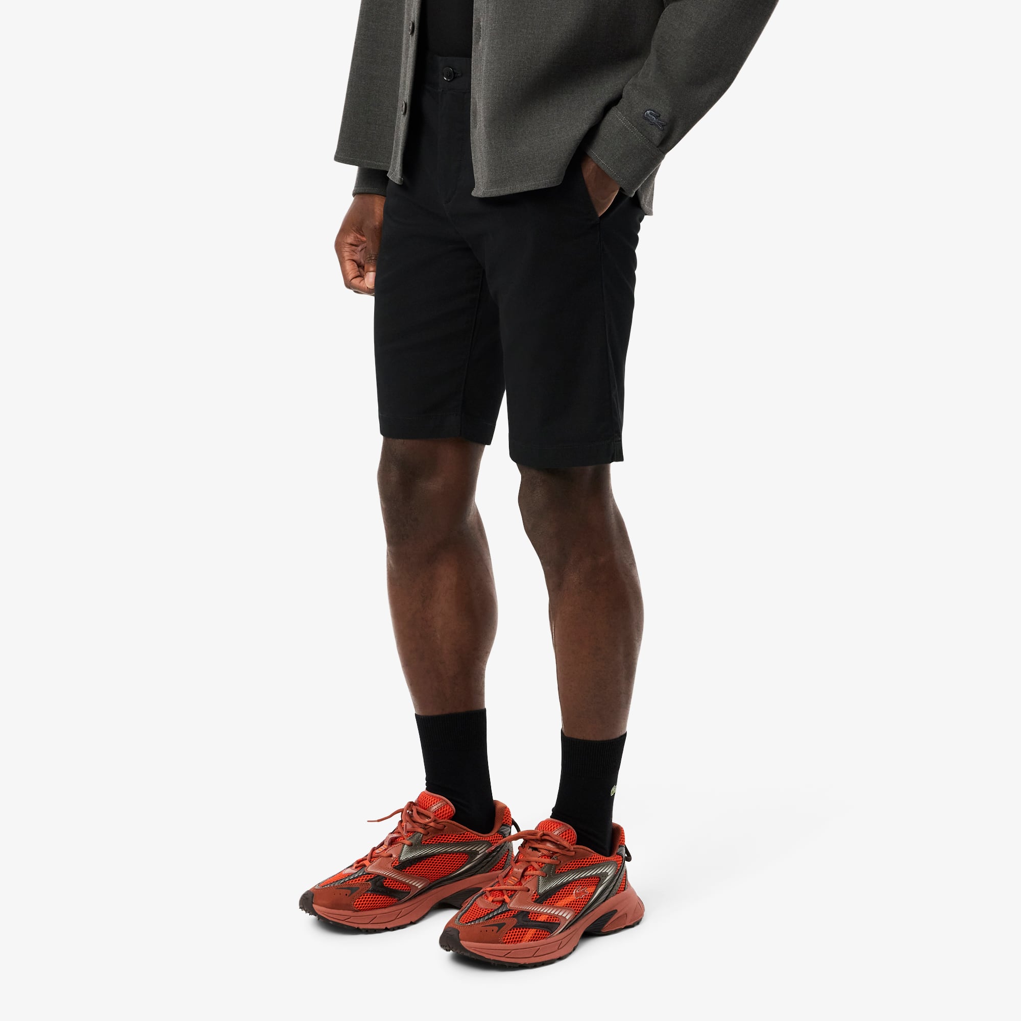 Men's Slim Fit Stretch Cotton Shorts - Shorts & Swim - New