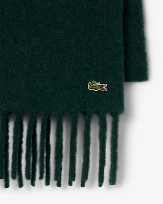 Women's Alpaca Blend Fringed Scarf