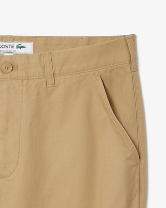 Men's Regular Fit Cotton Chino Pants