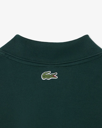 Classic Fit Badge Accent Petit Piqu&eacute; Polo Shirt
