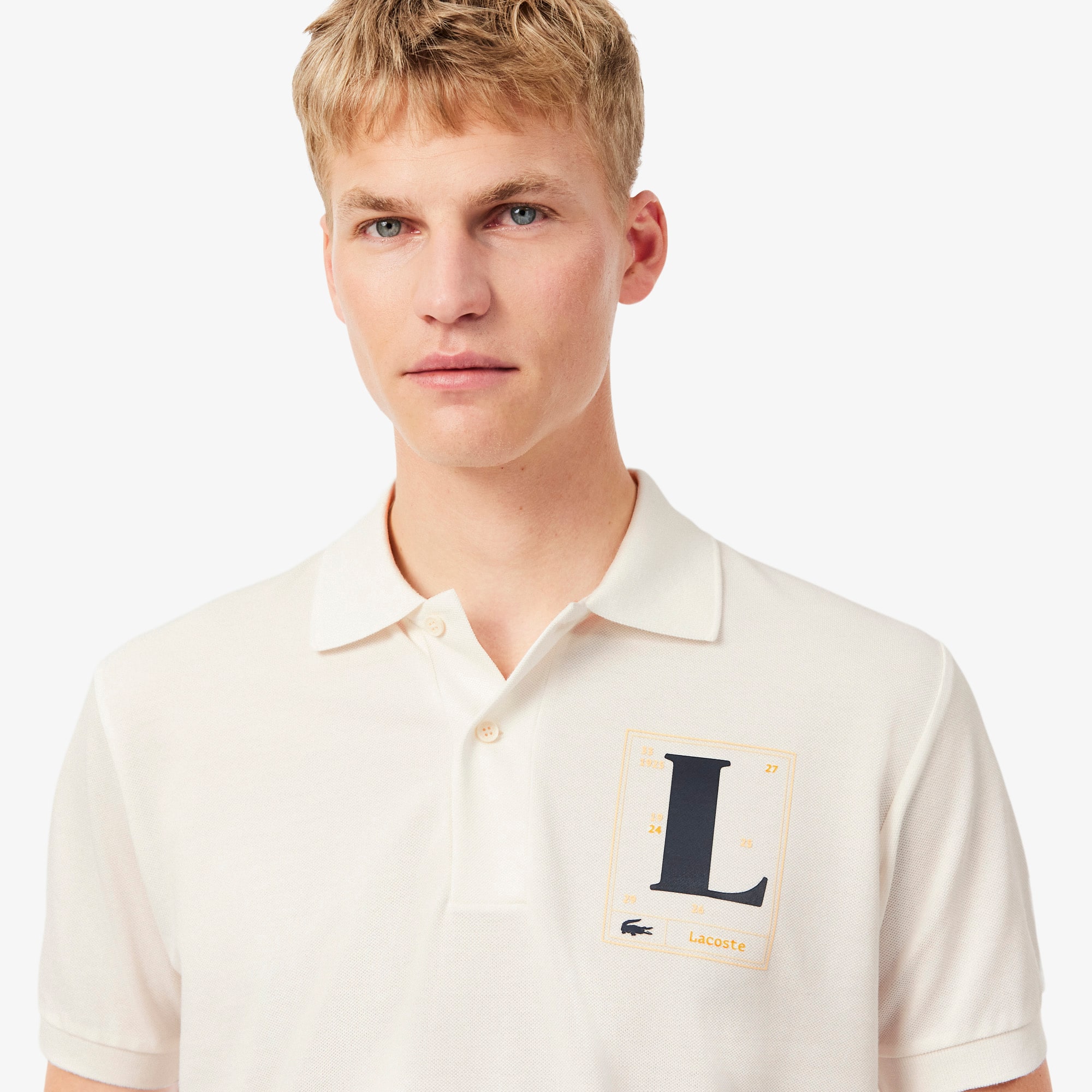 Classic Fit Printed Petit Piqué Polo Shirt