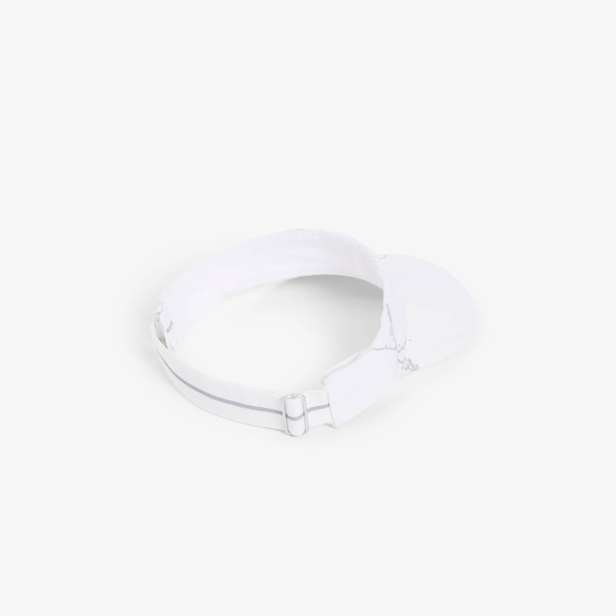 Reflective Print Tennis Visor