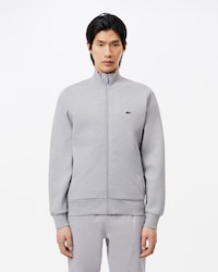 Men's Zip-Up High-Neck Fleece Sweatshirt