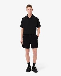 Shorts De Popel&iacute;n Relax Fit Para Hombre