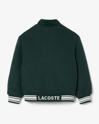 Crocodile Badge Bomber Jacket