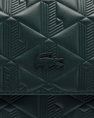 Maheki Embossed Leather Shoulder Bag