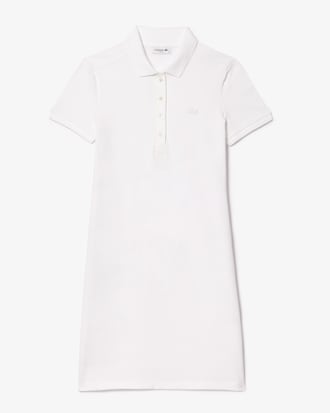 Women's Slim Fit Stretch Mini Piqué Polo Dress