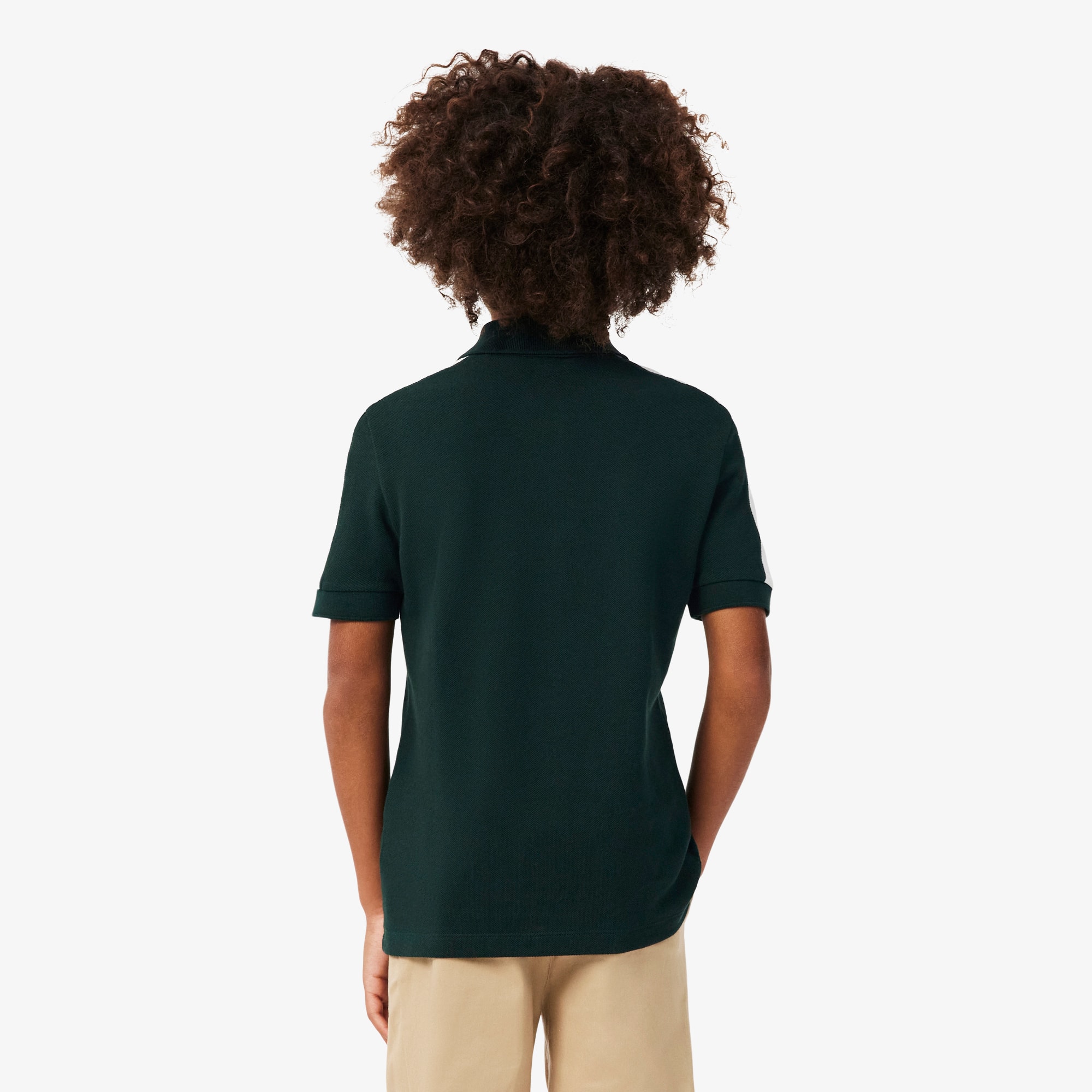 Color-Block Petit Piqué Polo Shirt