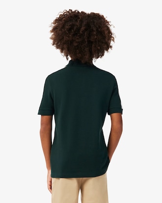 Polo de Petit Piqu&eacute; con Bloques de Color