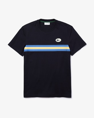 Men&rsquo;s Heritage Stripe Cotton T-shirt