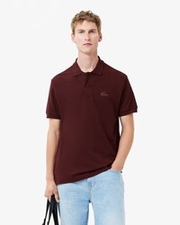 Polo con insignia L.12.12 de corte clásico