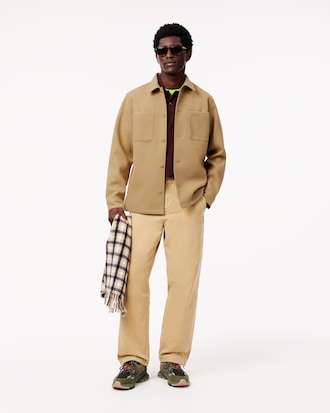Men's Oversized Flannel Overshirt