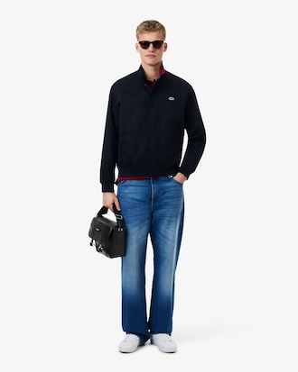 Men's Ossian Flap Close Leather Satchel