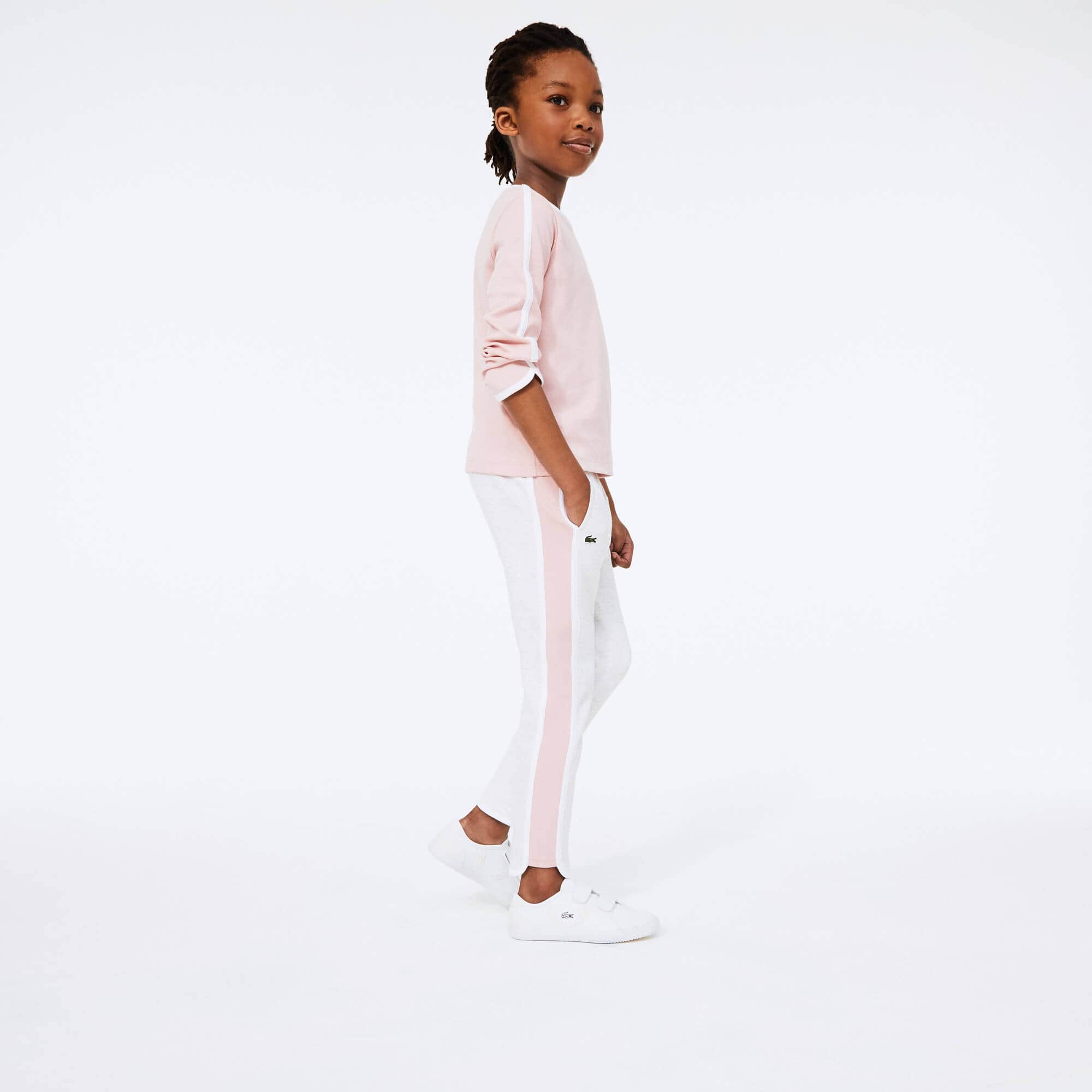 lacoste fleece track pants