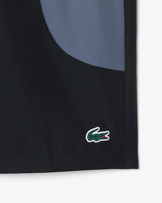 Water-Repellent Color-Block Sport Shorts