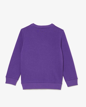 Unisex Contrast Signature Print Sweatshirt