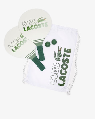 Set de 2 raquettes de plage Club Lacoste
