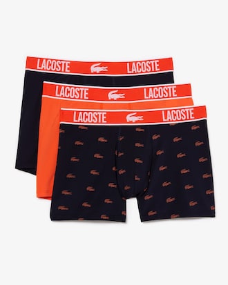 Men's 3-Pack Printed Microfiber Trunks