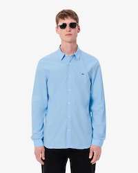 Camisa Para Hombre Slim Fit De Popelina Elastico 