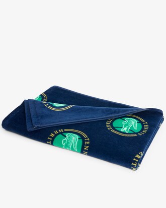 All Over Croc Beach Towel