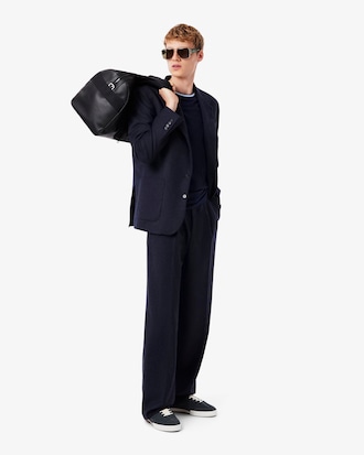 Men's Straight Fit Felted Wool Pants