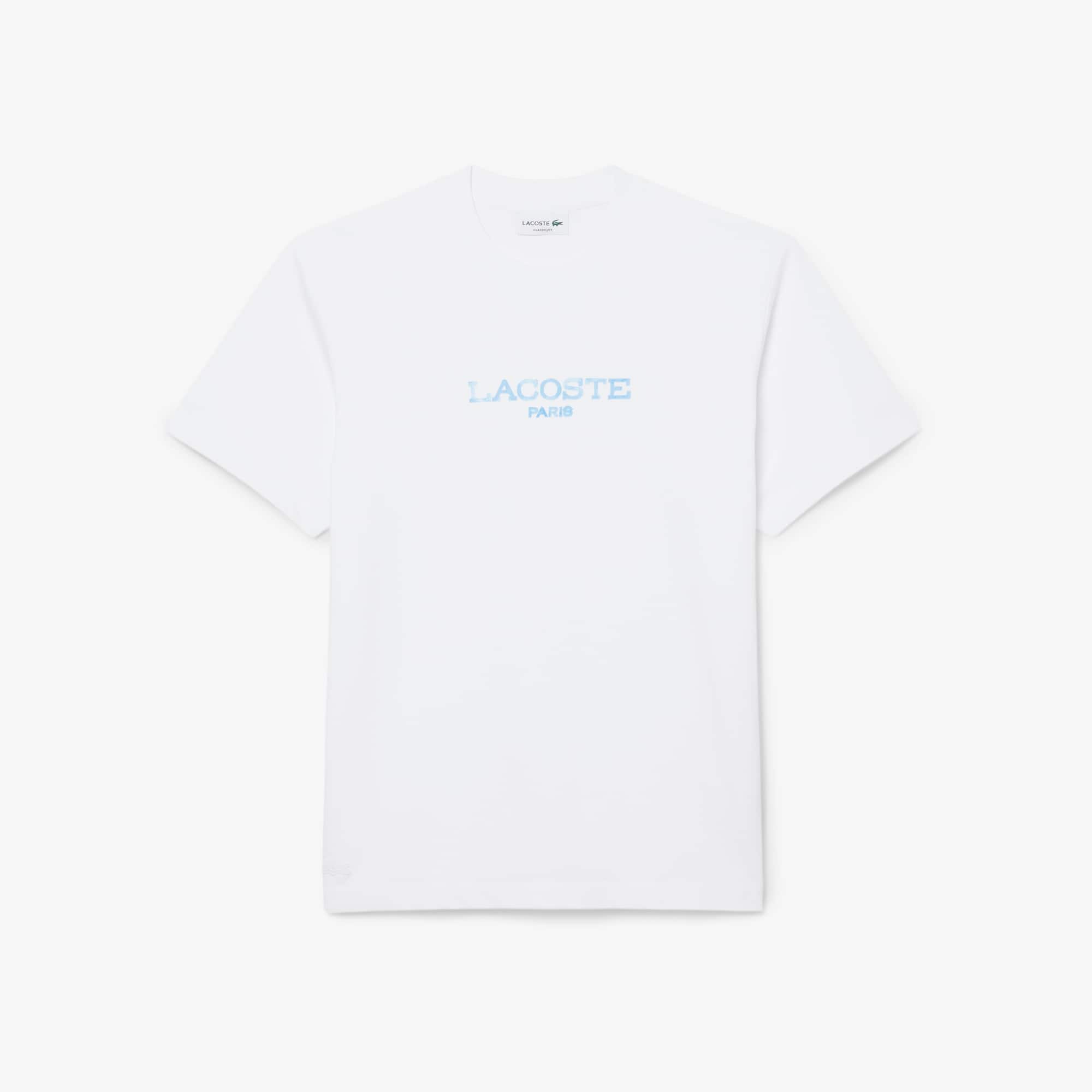 Printed Cotton T-Shirt - T-shirts - New In 2026 | Lacoste