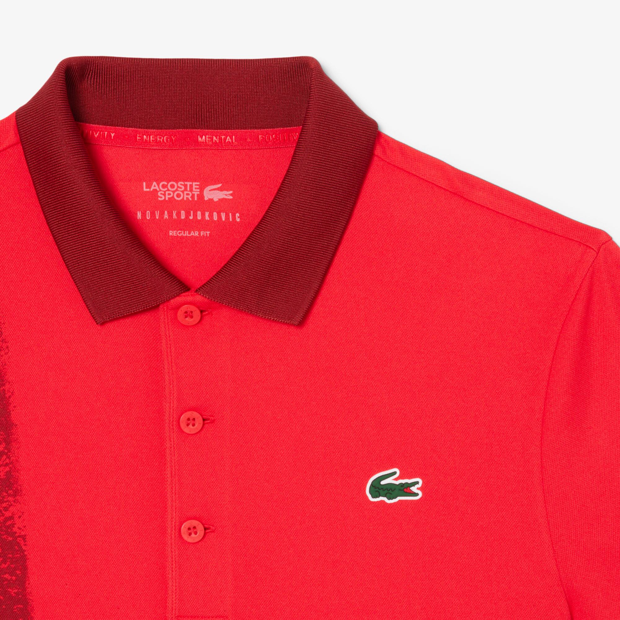 VTG LACOSTE CLUB Polo Sweater Dusty Red メンズ