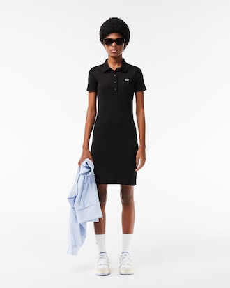 Women's Slim Fit Ribbed Cotton Dress