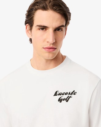 Men's Relaxed Fit Printed Golf T-Shirt