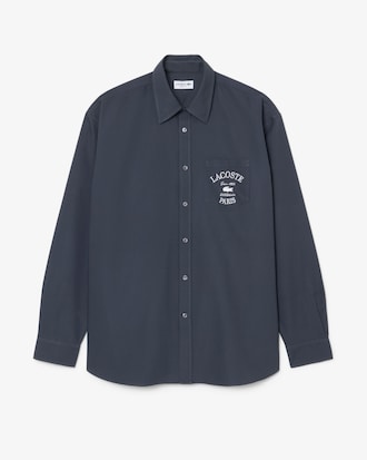 Camisa Oxford de Corte Holgado