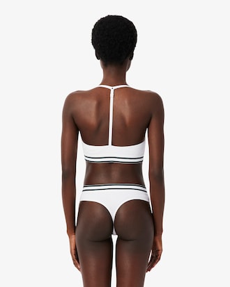 Ribbed Cotton Bralette