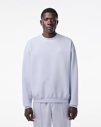 Sudadera oversize de piqu&eacute;