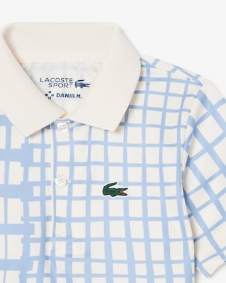 Boys' Striped Piqué Tennis Polo