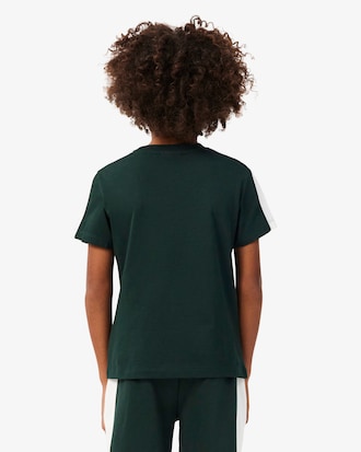 Cotton Colour-Block T-shirt