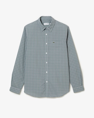 Men's Regular Fit Check Print Shirt