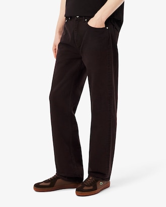 5 Pocket Straight Cut Denim Jeans