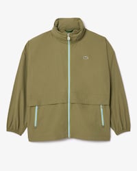 Water-Repellent Removable Hood Windbreaker