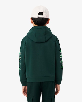 Kids' Printed Fleece Zip-Up Hoodie