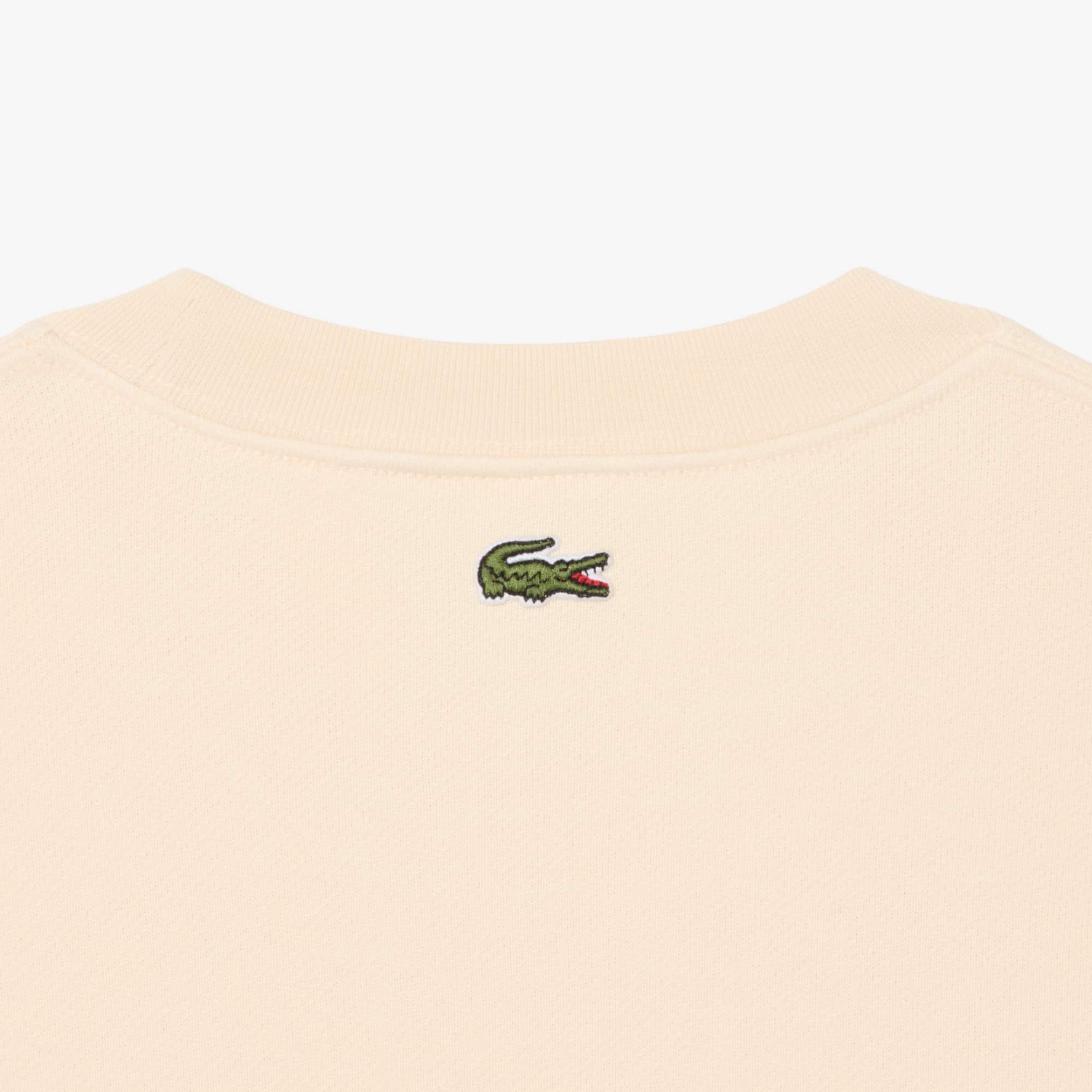 Graphic Print Fleece Sweatshirt