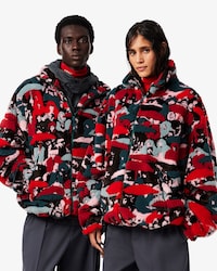 Runway Jacquard Sherpa Jacket