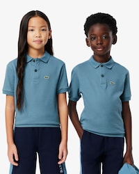 Polo enfant regular fit en petit piqué uni