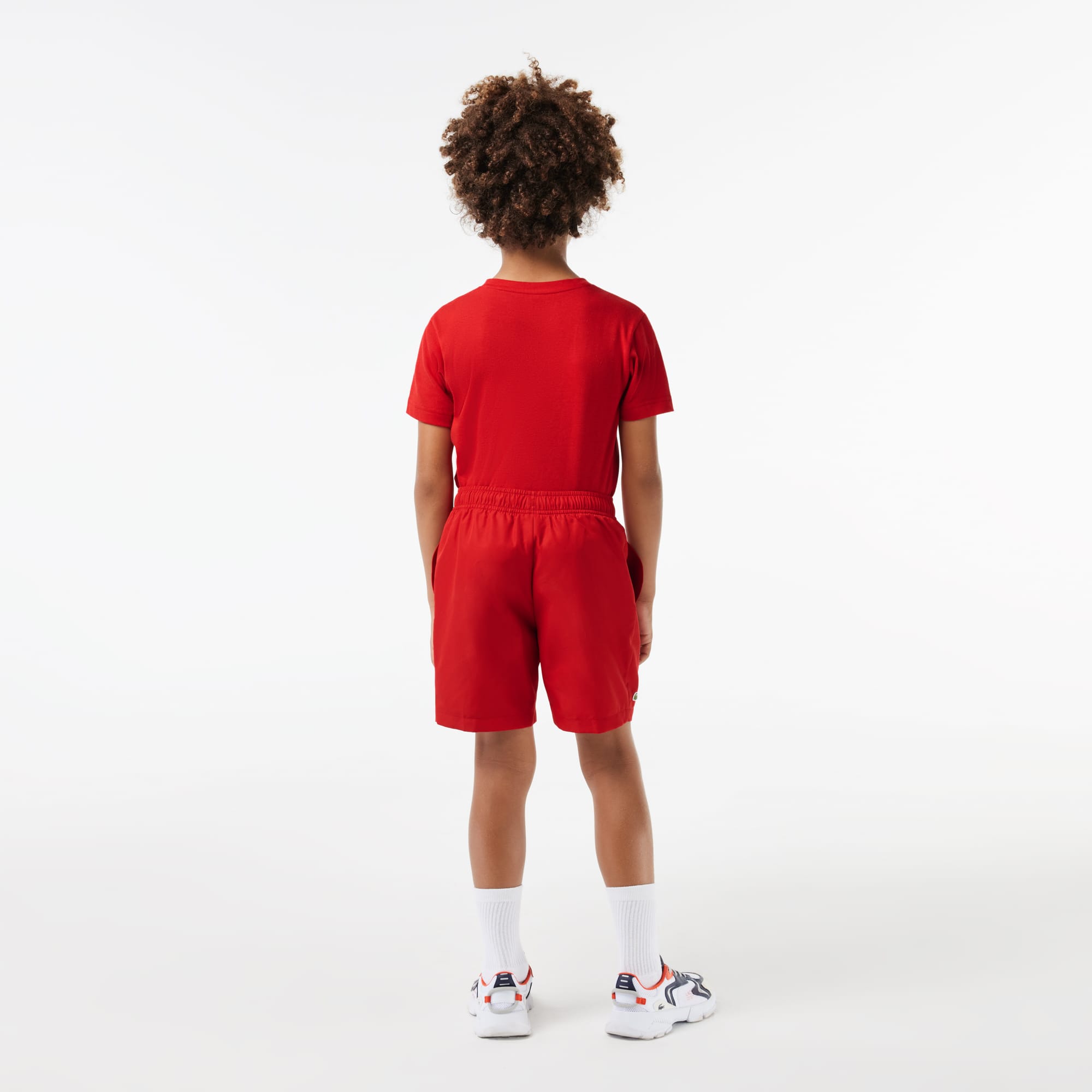 LACOSTE レッド ショートパンツ US 33 Lacoste Logo Band Tennis Track Pants Sweatpants Size 7/XXL