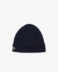 Unisex Rib Knit Brushed Wool Beanie
