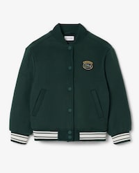 Crocodile Badge Bomber Jacket