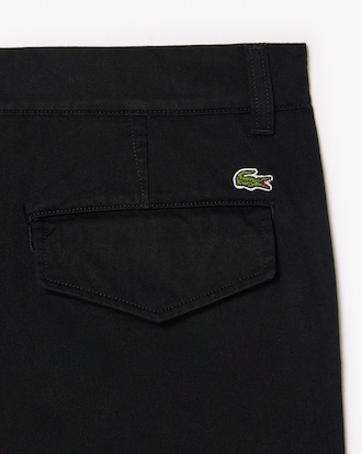 Men's Straight Fit Cotton Cargo Pants